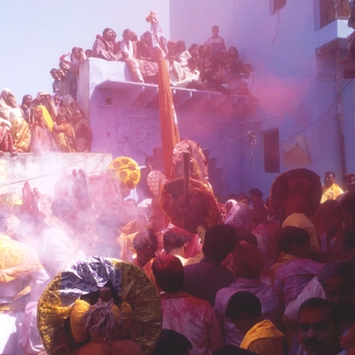 Festival holi en Inde