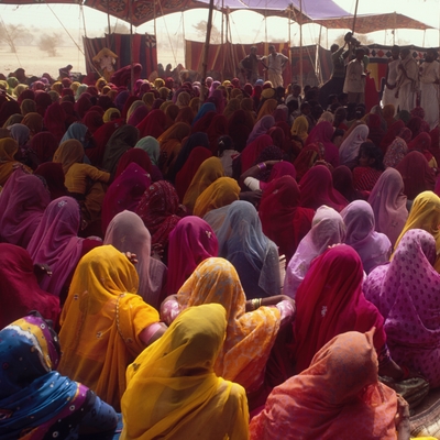 Femmes au Rajasthan