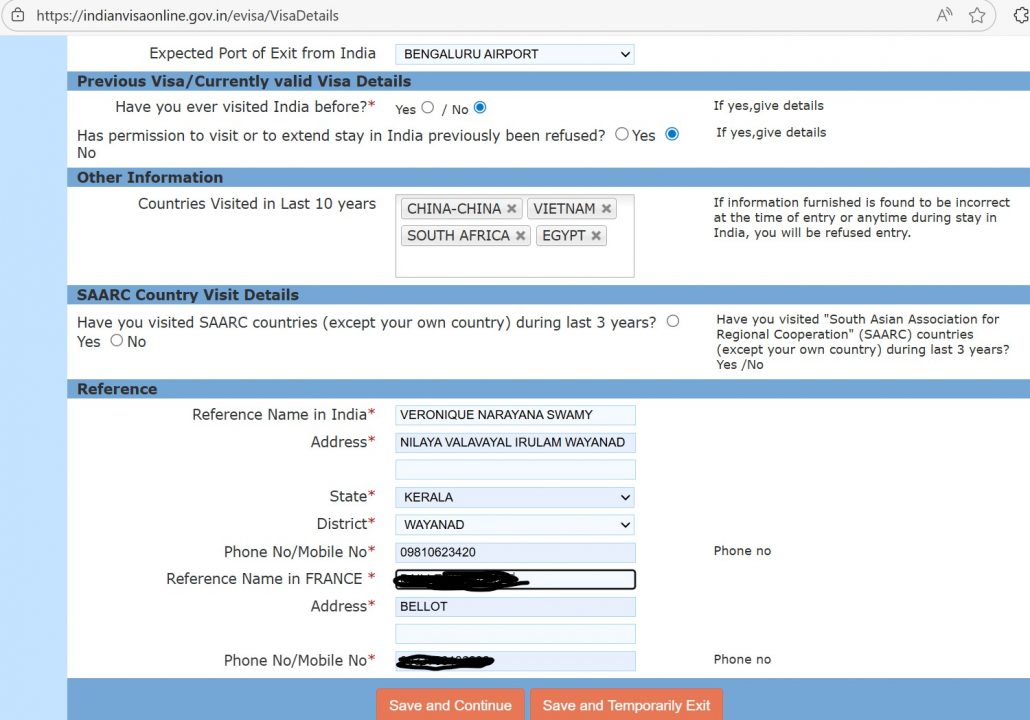 Evisa Eta Example ETA EVISA EARRIVAL CARD toutes les formalités administratives d'entrée ...