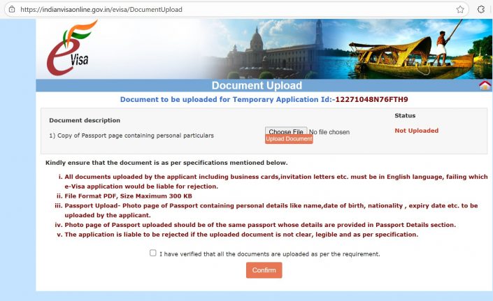 Evisa Eta Example ETA EVISA EARRIVAL CARD toutes les formalités administratives d'entrée ...